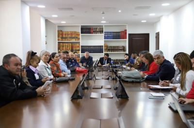 Personería de Bogotá acompaña diálogo sobre reubicación de vendedores de San Andresito de la 38